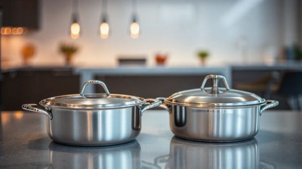 Les meilleures casseroles en inox pour une cuisine efficace