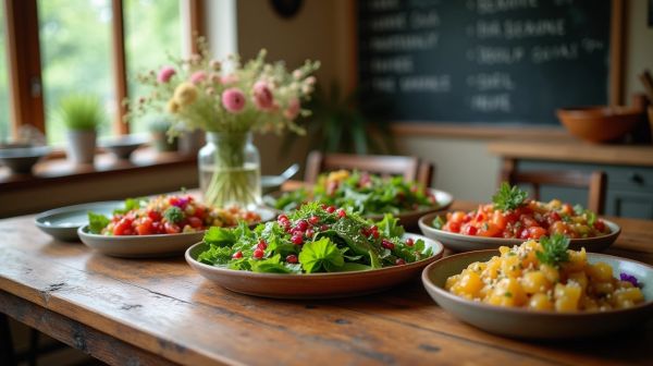 Les meilleures recettes de traiteur écolo pour un festin durable